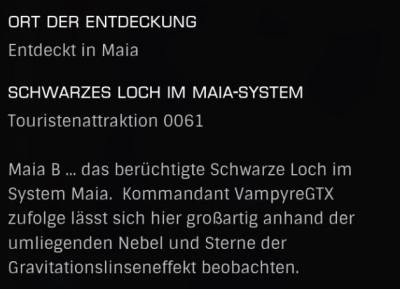 0061 - Schwarzes Loch im Maia-System