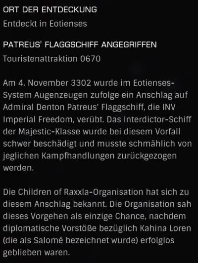 0670 - Patreus' Flaggschiff angegriffen