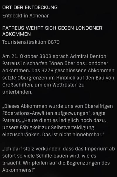 0673 - Patreus wehrt sich gegen Londoner Abkommen