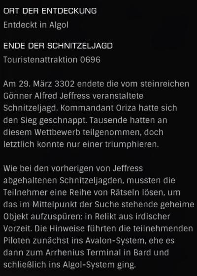 0696 - Ende der Schnitzeljagd